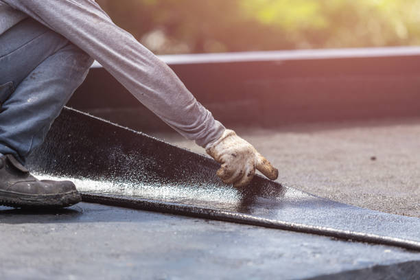 Professional Basement Waterproofing technician working in Salem, IL